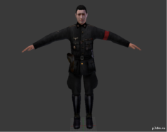 Officer ger 3D Model