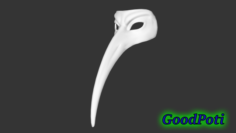 Bird Mask 3D Model