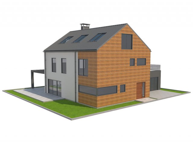 Modern House 2 3D Model