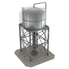 Water Tank 1 3D Model
