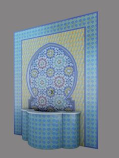 Traditional Fountain of Morocco 3D Model