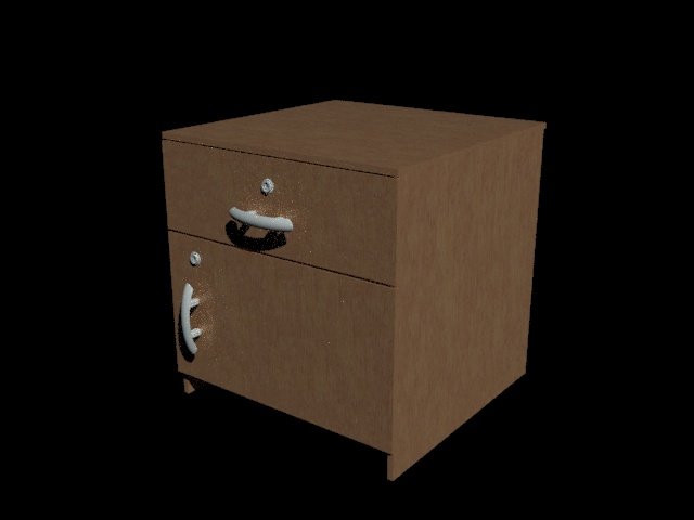 Simple drawer 3D Model