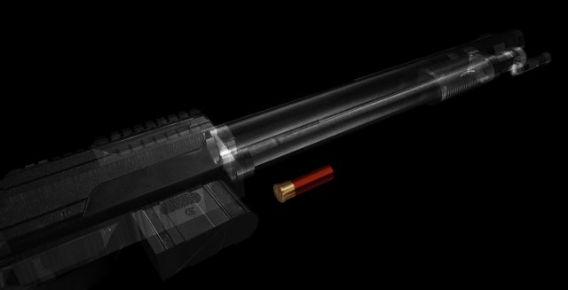 Remington 870 12 Guage Shotgun 3D Model