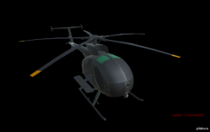MH-6 3D Model