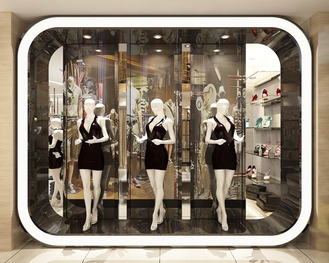 Fashion – Women Clothing Store 326 3D Model