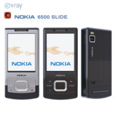 Nokia 6500 slide 3D Model
