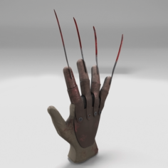 Glove Freddy New Plastic 3D Model