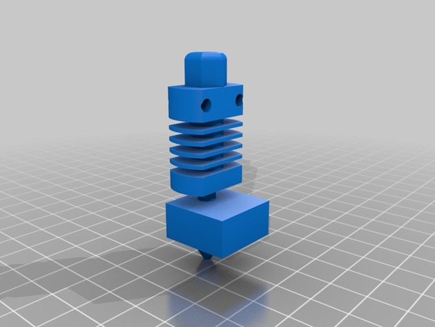 Cr-10 Hot End Model 3D Print Model