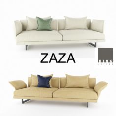 Zaza sofas Deep1 3D Model