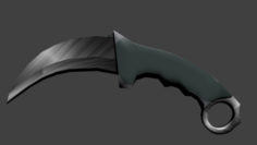 Claw knife 3D Model