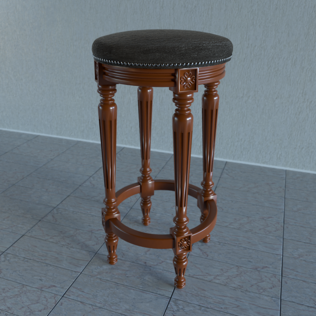 Bar chair 3D Model