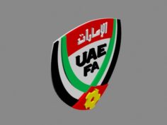 Emirat Arab National Football Team 3d Logo 3D Model