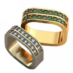 Wedding ring 526 3D Model