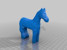 Blade Runner 2049 Wooden Horse 3D Print Model