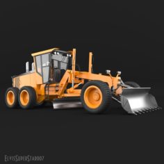 Grader 3D Model