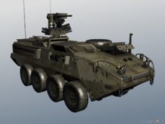 Stryker 3D Model