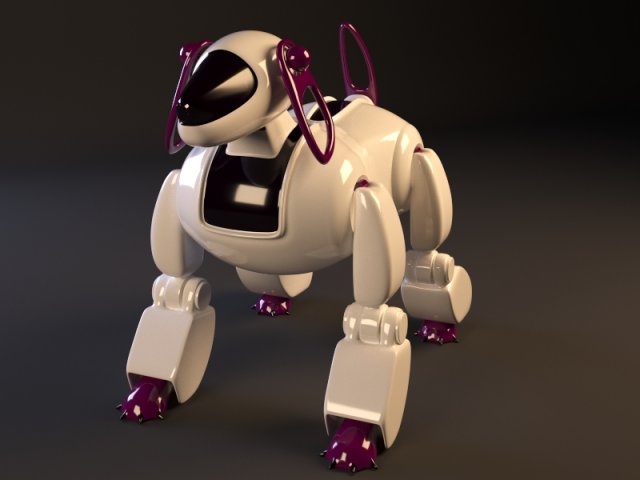 Robot dog 3D Model