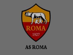 AS Roma 3d logo or badge 3D Model