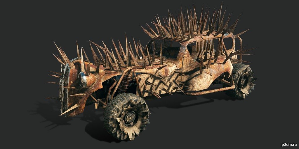 1938 Terraplane Deluxe (Prickles) 3D Model