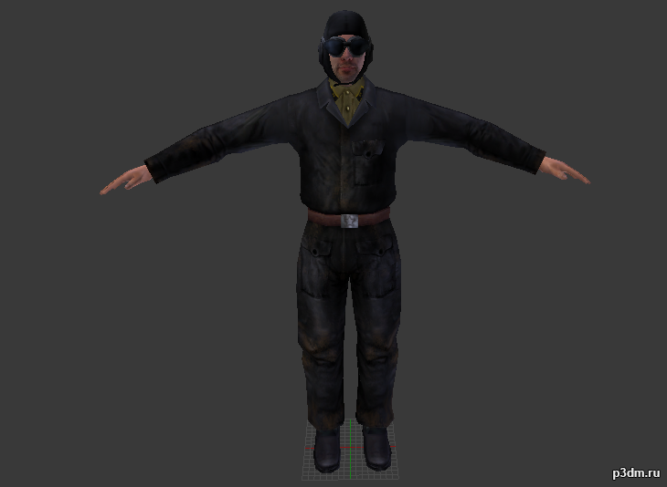Po2 pilot 3D Model
