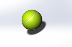 Ball tennis 3D Model