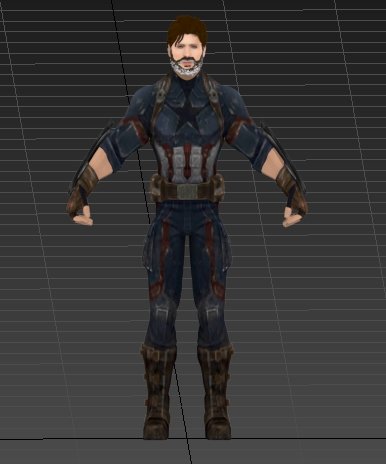 Captain america infinity war 3D Model