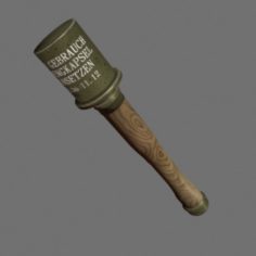 Grenade WW2 3D Model