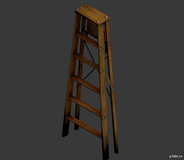 Stepladder 3D Model