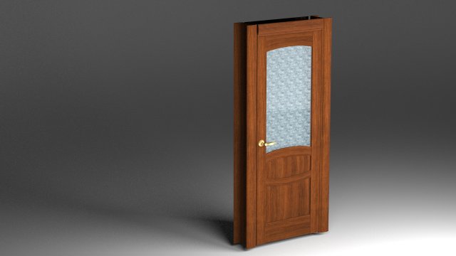 Interroom door 3D Model