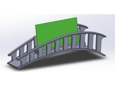 Bridge Business card holder 3D Print Model