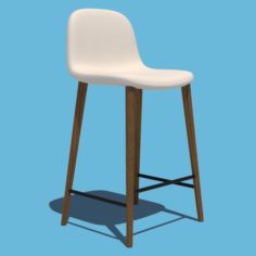 Bar Stool Chair 3D Model