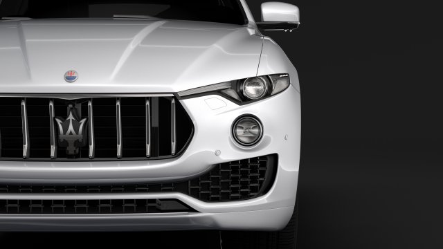 Maserati Levante 2018 3D Model