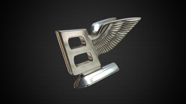 Bentley hood ornament 2 3D Model
