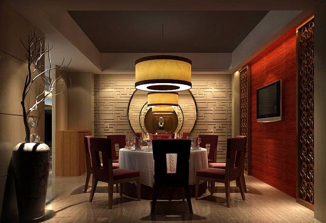 Business Restaurant – Coffee – Banquet 163 3D Model