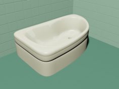 Tub bathtub 2 3D Model