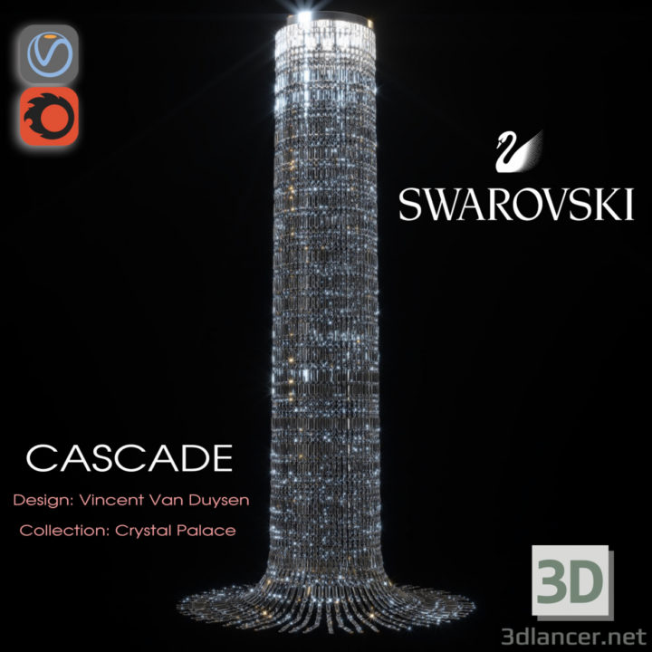 3D-Model 
Swarovski CASADE