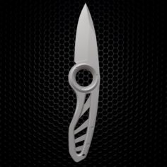 3D Printable Knife Model 09 3D Model