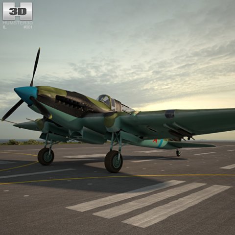 Ilyushin Il-2 Sturmovik 3D Model