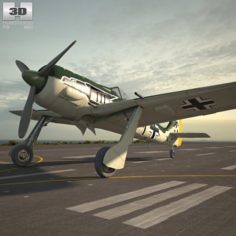 Focke-Wulf Fw 190 3D Model