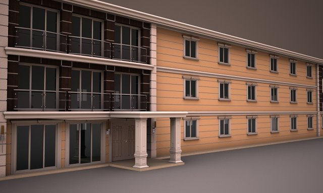 PREFABRICATED BUILDING 6 3D Model