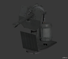 Piece of Artillery 3D Model