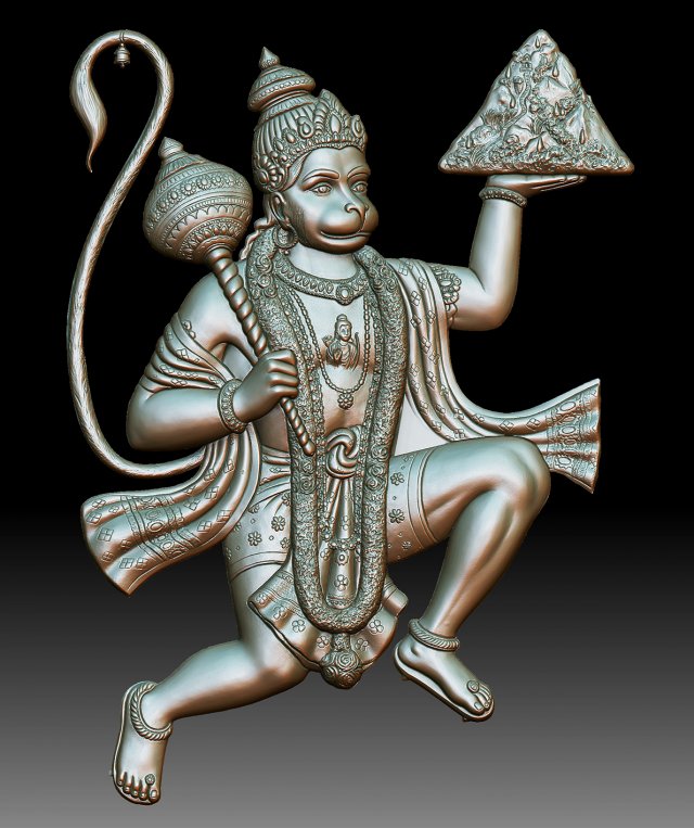 Hanuman 3D Model