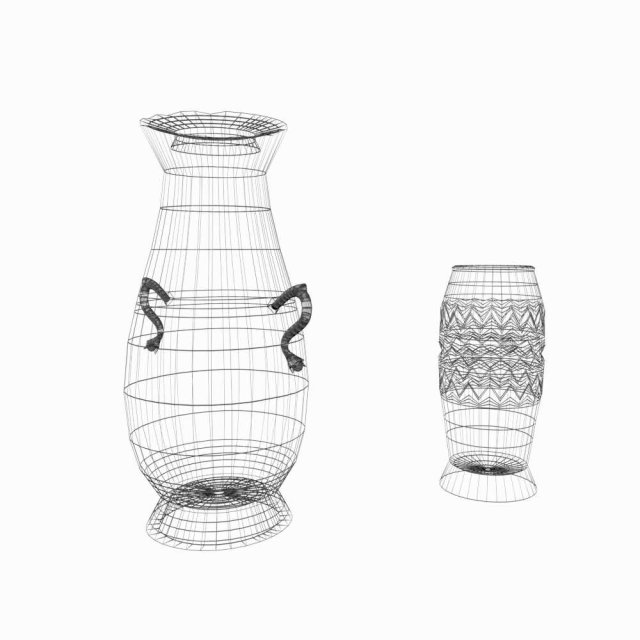 Vases 3D Model