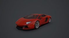 Lamborghini Aventador Coupe 3D Model