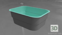 3D-Model 
Plastic swimming pool