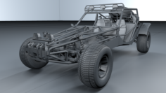 Buggy car 3D Model