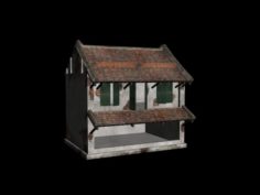 Simple House Free 3D Model