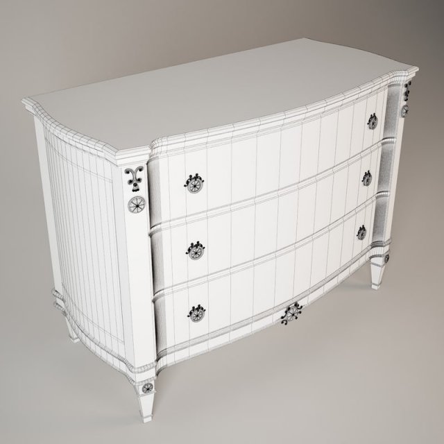 Angelo Cappellini Chest 3D Model