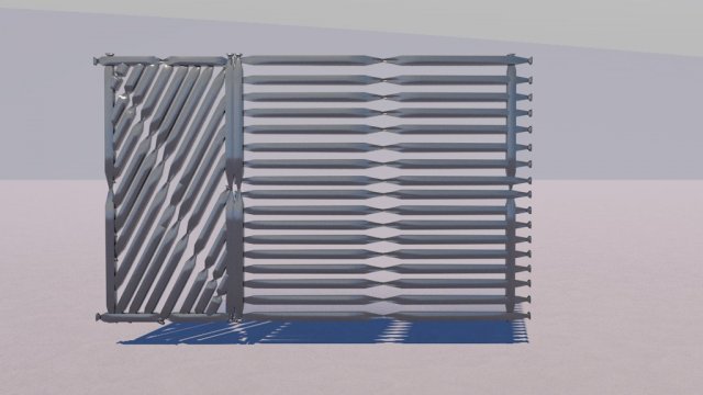 Steeldoor 3D Model