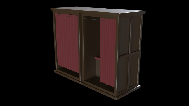 Church Confession Box V2 3D Model